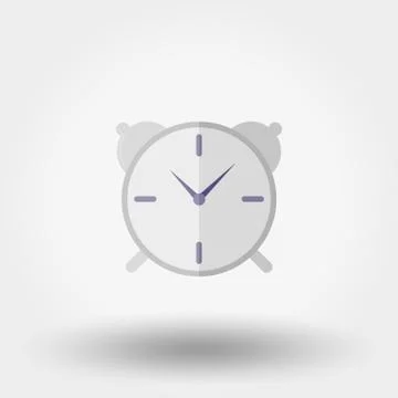 Alarm clock. Icon Stock Illustration