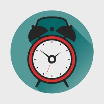 Alarm clock icon Stock Illustration