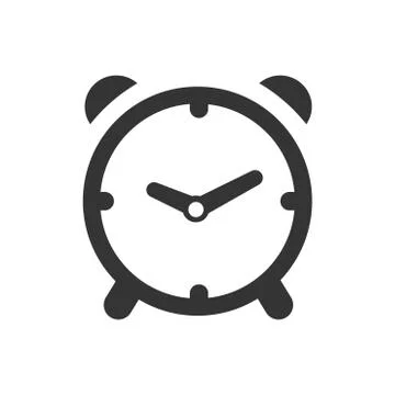 Alarm clock icon Illustrazione stock