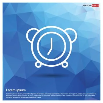 Alarm clock icon イラスト素材