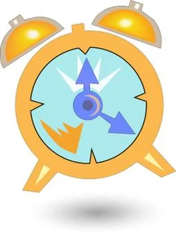 Alarm Clock Icon Stock Illustration