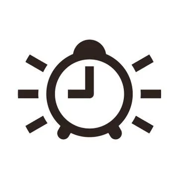 Alarm clock icon Stock Illustration