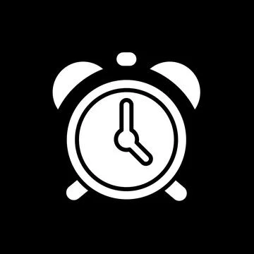Alarm clock, icon Stock Illustration