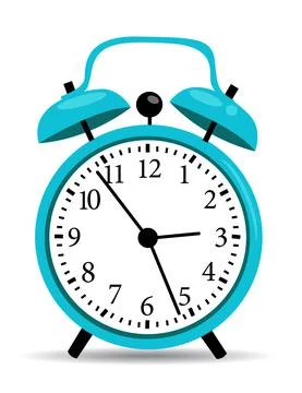 Alarm clock icon vector Stock Illustration