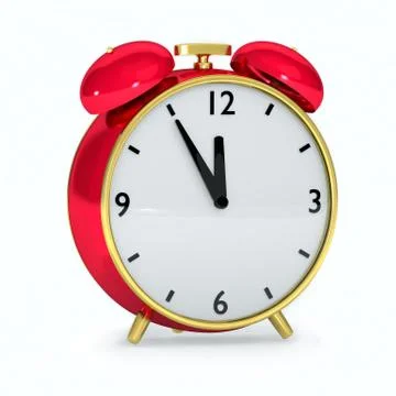 Alarm clock Illustrazione stock