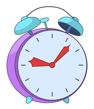 Alarm clock Stock Illustration