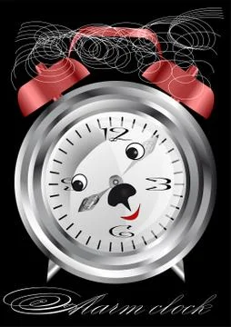 Alarm clock Stock Illustration