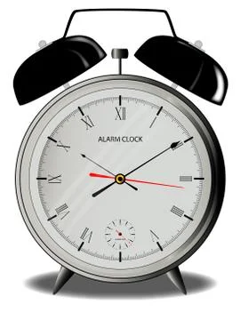 Alarm clock Stock Illustration