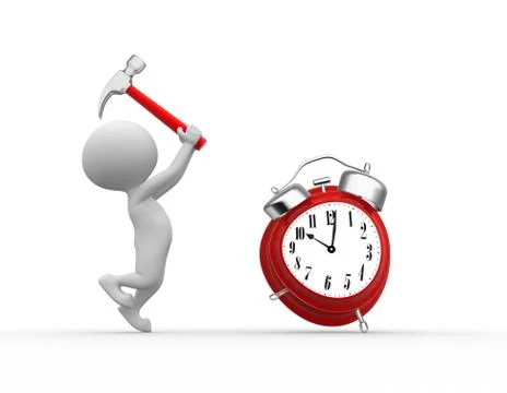 Alarm clock Stock Illustration