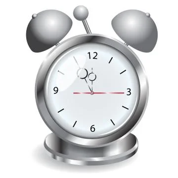 Alarm clock Stock Illustration