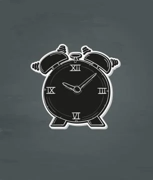 Alarm clock Stock Illustration