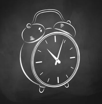 Alarm clock Stock Illustration