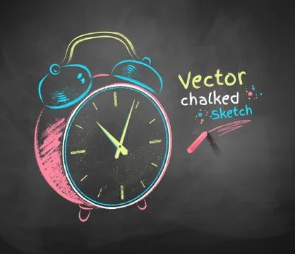 Alarm clock Stock Illustration