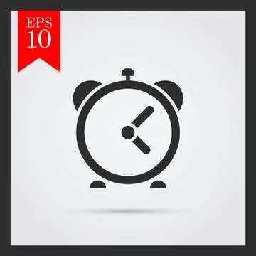 Alarm clock Stock Illustration
