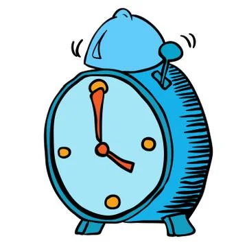 Alarm clock Stock Illustration