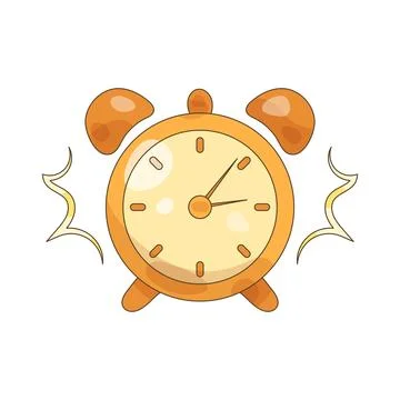Alarm clock Stock Illustration