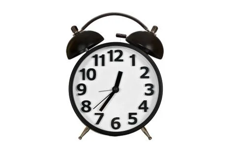 Alarm clock isolated Stock Photos