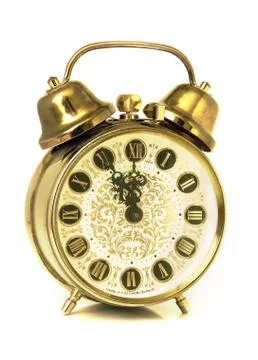 Alarm clock old Stock Photos