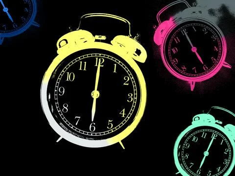 An alarm clock Stock Photos