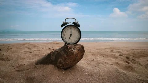 An alarm clock Foto stock