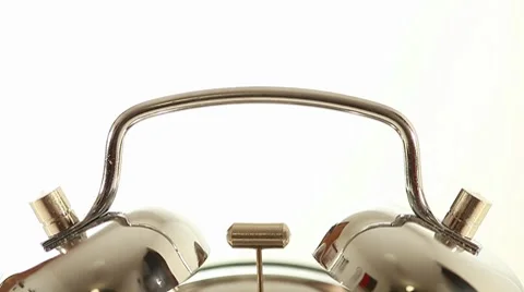 Alarm clock ringing Stock Footage 8658276