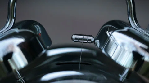 Alarm clock is ringing Stock Footage 32822997