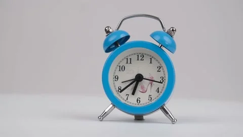 Alarm clock rotate Stock Footage 236634480