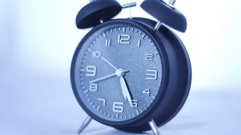 Alarm clock time lapse Video stock 64111598