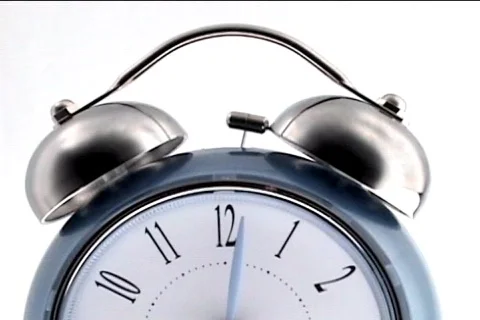 Alarm Clock Turn Off Stock Footage 100551