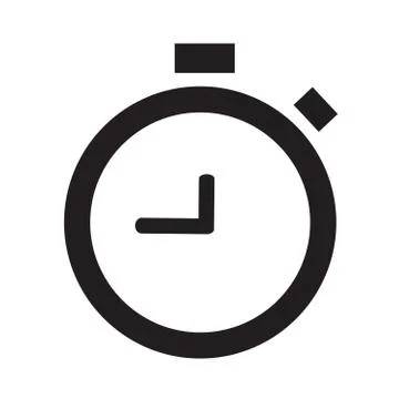 Alarm clock-Vector icon Stock Illustration