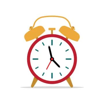 Alarm clock. vector illustration Stock Illustration