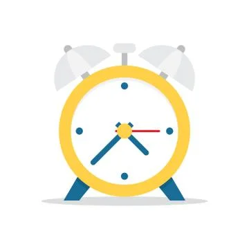 Alarm clock. vector illustration Stock Illustration