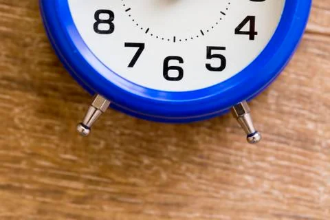 Alarm clocks isolated on the white background. Stock Photos