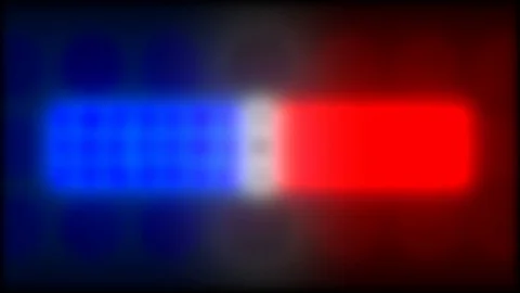 Alarm light panel for various emergency services Stock Footage 129044096