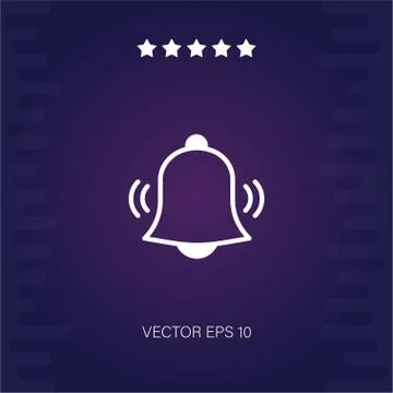 Alarm vector icon Stock Illustration