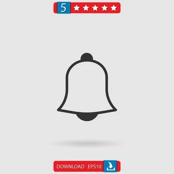 Alarm vector icon Stock Illustration