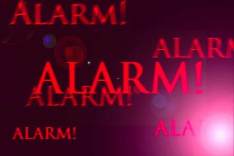 Alarm warning  background Stock-Illustration