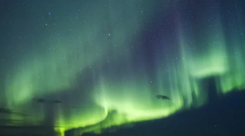 Alaska, Aurora Borealis Explodes Across the Sky Stock Footage 36304460