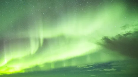 Alaska, Aurora Borealis Explodes Across Sky Stock Footage 36308693