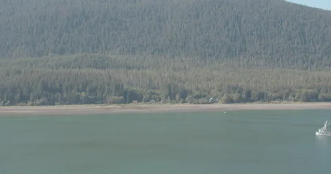 Alaska Boat Stock Footage 197389481