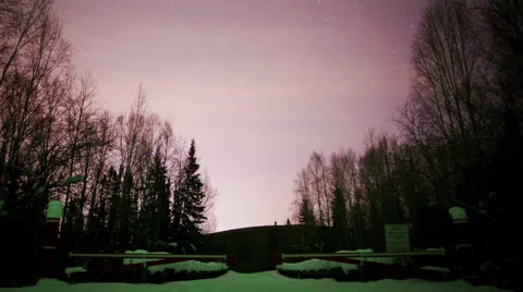 Alaska Changing Sky at Sunset Stock Footage 61744885