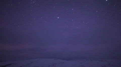 Alaska, Changing Sky at Twilight #2 Stock Footage 36286271