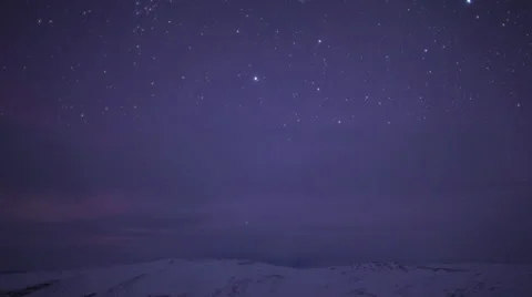 Alaska Changing Sky at Twilight Stock Footage 61771033