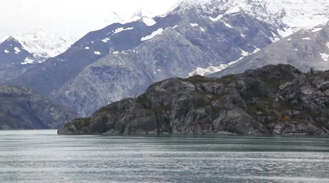 Alaska coast rugged Vídeos de archivo 27881343