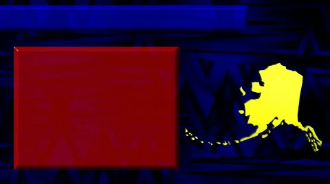 Alaska - Election Motion Background Stock Footage 78427