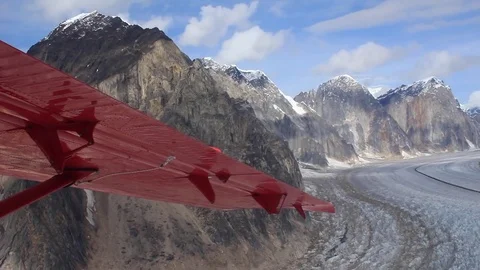 Alaska Flightseeing Tour Vídeo Stock 84663130