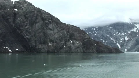 Alaska Glacier Criusing Video stock 64500074