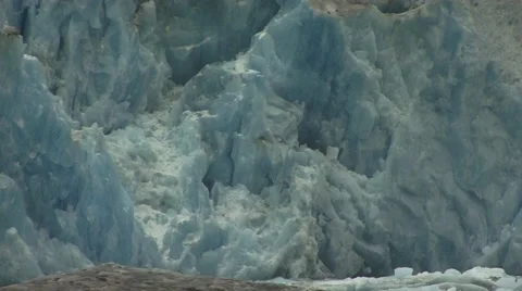 Alaska Glacier Ice Wall 스톡 동영상 44796640