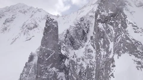 Alaska high alpine pinnacle 2 Stock Footage 246711020