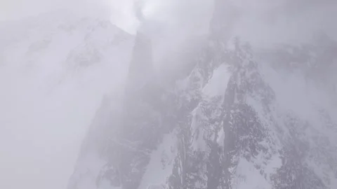 Alaska high alpine pinnacle 3 Stock Footage 246710938